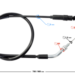 (HURT) Linka gazu Stratos 125