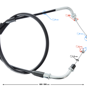 (HURT) Linka gazu Cafe Racer 50