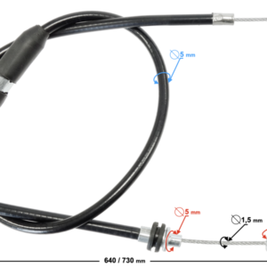 (HURT) Linka gazu ATV Rocky/Thor