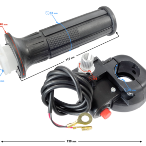 Korpus gazu, manetka gazu Pocket Bike