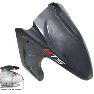 Obudowa - błotnik przedni grafitowy Falcon 50 Falcon 125 2