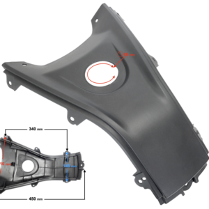 Obudowa zbiornika paliwa, Braver 300