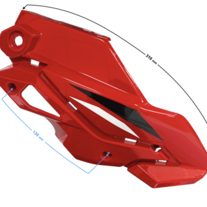 Obudowa reflektora prawa cz. 1 czerwona GT 125