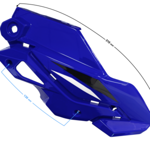 Obudowa reflektora prawa cz. 1 niebieska GT 125