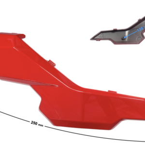 Obudowa reflektora prawa cz. 2 czerwona GT 125