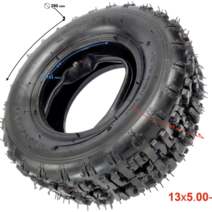 Opona z dętką ATV 13x5.00-6