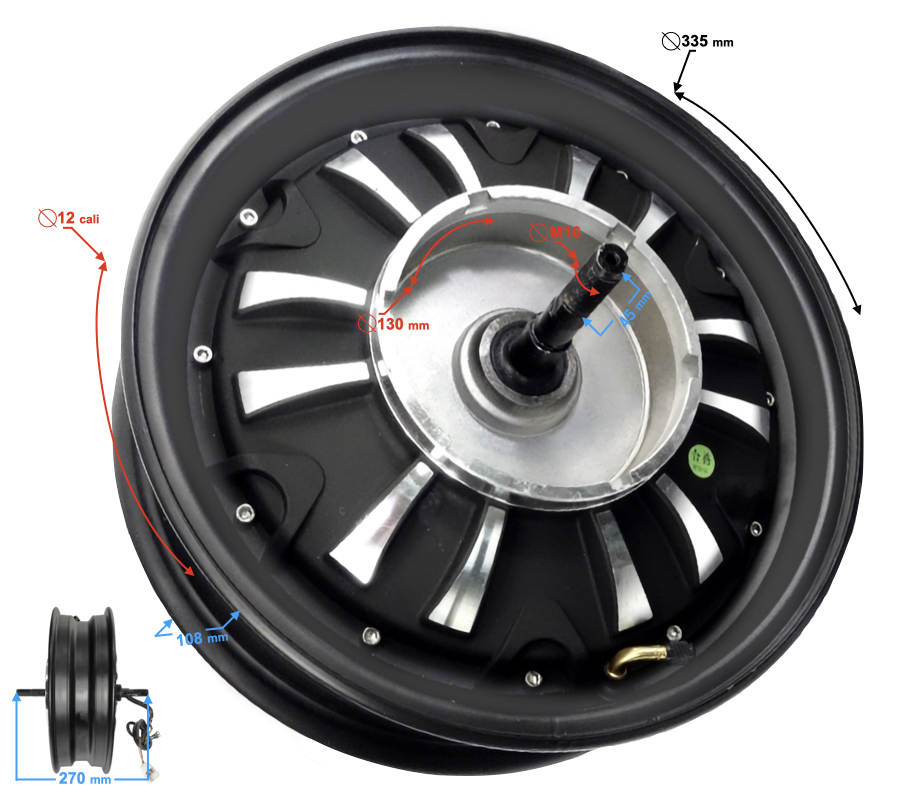 Silnik elektryczny do skutera E-Max