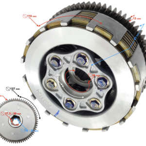 (HURT) Sprzęgło NXT250L