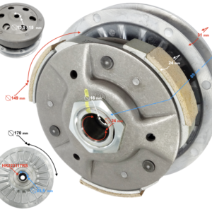 (HURT) Sprzęgło Braver 300