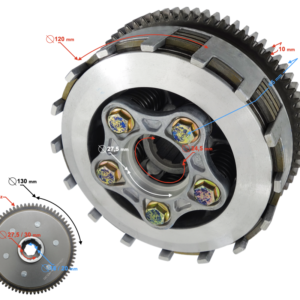 (HURT) Sprzęgło do motocykla Classic 125