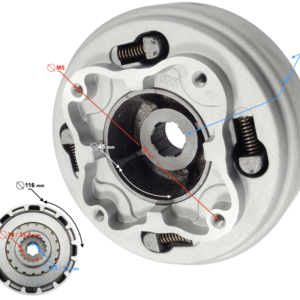 (HURT) Sprzęgło NXT125