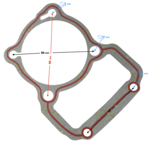 Uszczelka cylindra GT 125