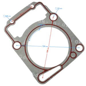 Uszczelka pod cylinder NXT300