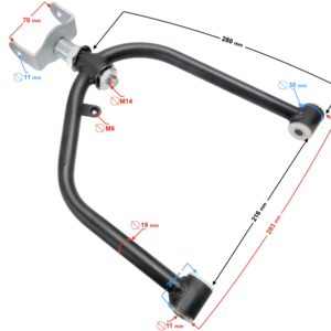 Wahacz górny prawy tylni ATV Road Hunter 200