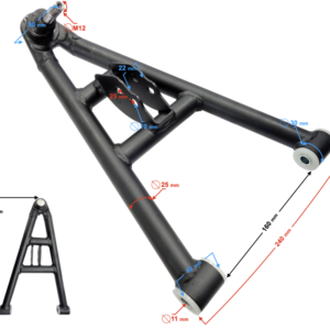 Wahacz dolny lewy przedni ATV Road Hunter 200