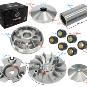 (HURT) Wariator SKUTER 125 4T HURAGAN Moretti