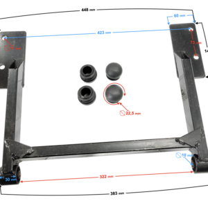 Wspornik tylny dolny Quatro