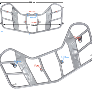 Wspornik tył Discover 200