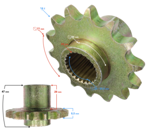 Części do pojazdów BARTON>Mikilon 180 ATV