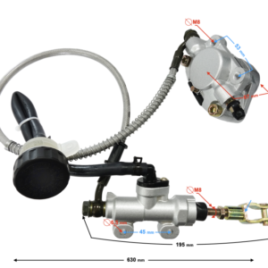 Kompletny zestaw hamulcowy tylni ATV250
