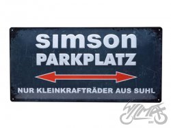 TABLICA SIMSON PARKPLATZ