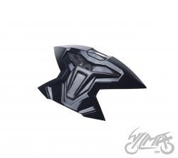 WLOT POWIETRZA PRZÓD FF910 SOLID GLOSS BLACK