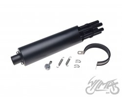 TŁUMIK UNIWERSALNY MINIGUN CZARNY