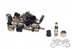 ZAWÓR WENTYL DĘTKI ROWEROWY KPL. 10 SZT