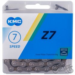 ŁAŃCUCH ROWEROWY KMC Z7 1/2" x 3/32" 114L