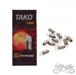 ŻARÓWKA 12V 4W BA9S OPK 10 SZT BEZ EEC