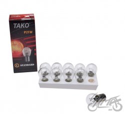 ŻARÓWKA 6V 21W BA15S OPK 10 SZT BEZ EEC TAKO