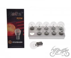 ŻARÓWKA 12V 21W P21W BA15S OPK 10 SZT NAITE