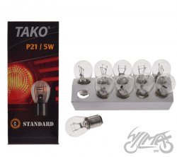 ŻARÓWKA 6V 21/5W BAY15D TAKO OPK 10 SZT BEZ EEC