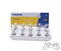 ŻARÓWKA 12V 21/5W BAY15D OPK 10 SZT NARVA