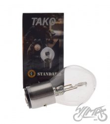 ŻARÓWKA 6V 25/25W BA20D BEZ EEC TAKO