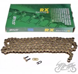 ŁAŃCUCH NAPĘDOWY IRIS 428 RX 118L ZŁOTY