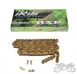ŁAŃCUCH NAPĘDOWY IRIS 428 RACING RXP 130L ZŁOTY