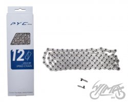 ŁAŃCUCH ROWEROWY 12 RZ. P1202 1/2"x11/128" 126L