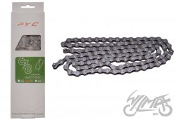 ŁAŃCUCH ROWEROWY 7 RZ. PYC P7003 1/2" x 3/32" 116L