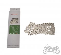 ŁAŃCUCH ROWEROWY 8 RZ. PYC P8001 1/2" x 3/32" 116L