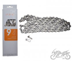 ŁAŃCUCH ROWEROWY 9 RZ. PYC P9002 1/2"x11/128" 116L