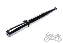 TŁUMIK SIMSON S51 CHROM Z OBEJMĄ TAIWAN