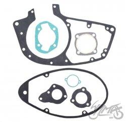 USZCZELKA KPL DO WSK125 IMPORT CZARNE