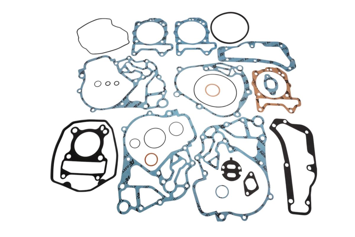 XRADICAL (ARTEIN GASKETS) KOMPLET USZCZELEK APRILIA SPORT CITY ONE 125 '08-'10 , DERBI BOULEVARD 125 EU3, PEUGEOT LOOXOR 125 '02-'03 , PIAGGIO LIBERTY 125 4T , VESPA LX / LXV 125 , ZIP 125 4T (LEADER)