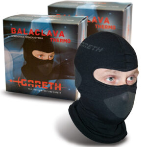 GARETH BEZSZWOWA KOMINIARKA TERMOAKTYWNA Z JONAMI SREBRA KOLOR CZARNY ROZMIAR L