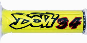 HARRI'S WYPRZEDAŻ MANETKI 01684/AD-34 (120 MM/22 MM) BEZ OTWORU KOLOR ŻÓŁTY