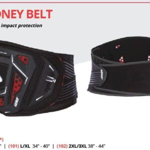 LEATT PAS NERKOWY KIDNEY BELT 3DF 3.5 BLACK KOLOR CZARNY ROZMIAR XXL/3XL