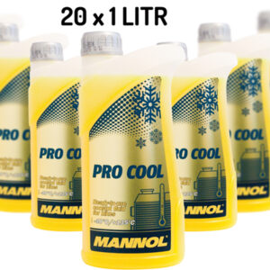 MANNOL PŁYN DO CHŁODNIC PRO COOL 1L MOTOCYKLOWY (-40ST.C/+135ST.C) GOTOWY DO UŻYCIA - KARTON 20 SZT. (PAKIET)