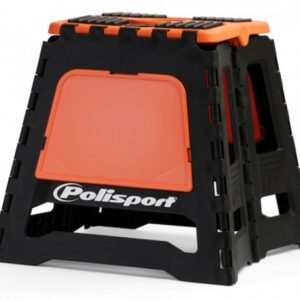 POLISPORT STOJAK POD MOTOCYKL (KRZESŁO) MAX OBCIĄŻENIE 250KG KOLOR POMARAŃCZOWY/CZARNY