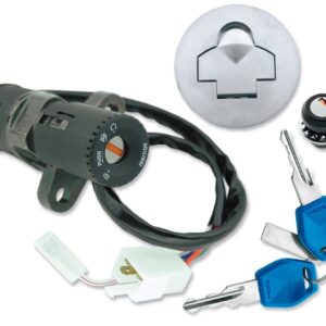 TECNIUM (VICMA) STACYJKA + KOMPLET ZAMKÓW + KOREK ZBIORNIKA APRILIA RS 50 99-05 (8359)